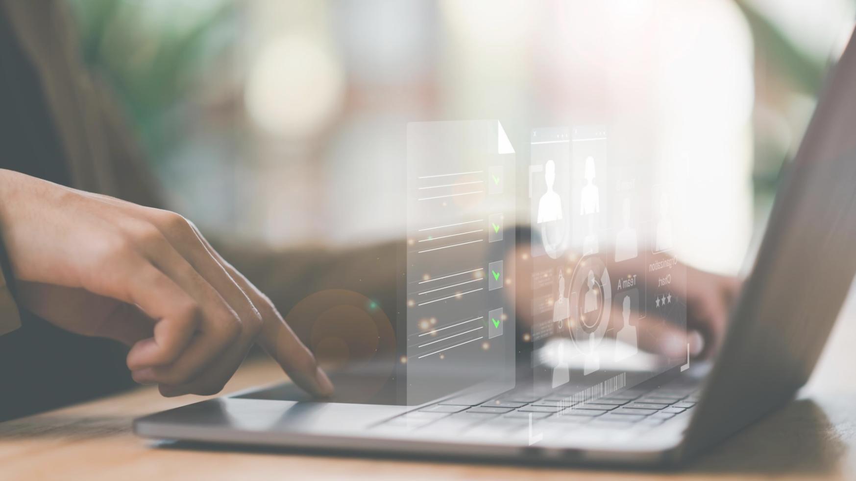 Espace de travail pour gestion financière